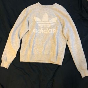 Grey Adidas Sweatshirt